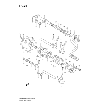 GEAR SHIFTING (MODELK K6/K7)