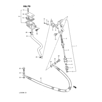 REAR MASTER CYLINDER (MODEL G)