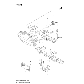 REAR COMBINATION LAMP