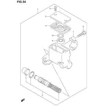 FRONT MASTER CYLINDER