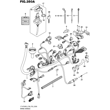 WIRING HARNESS (LT-A750XL5 P28)