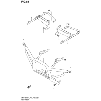 FOOTREST (LT-F400FZL4 P33)