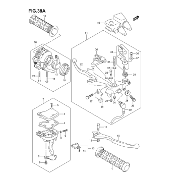 HANDLE LEVER (MODEL K4/K5/K6/K7)