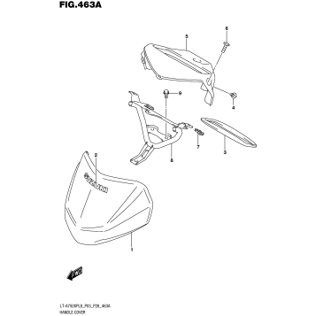HANDLE COVER (LT-A750XPL8 P03)