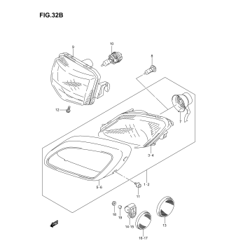HEADLAMP (MODEL K6/K7)