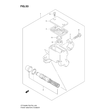 FRONT MASTER CYLINDER