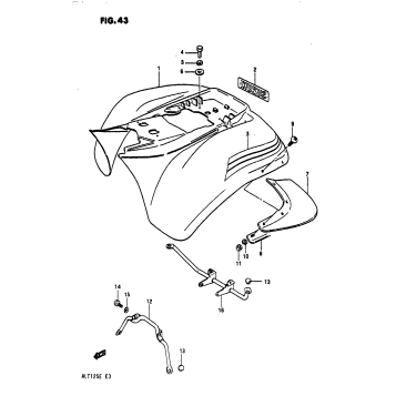 REAR FENDER (YELLOW)