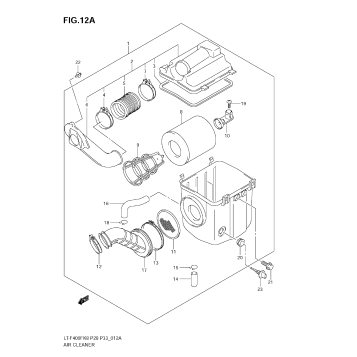 AIR CLEANER (LT-F400FL0)