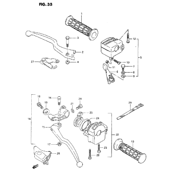 HANDLE SWITCH (MODEL J/K/L)