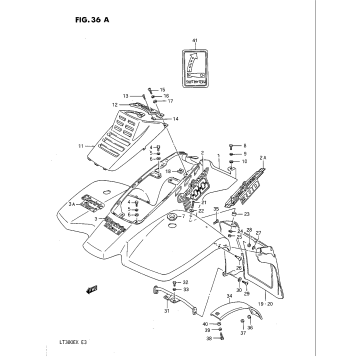 FRONT FENDER (MODEL J/K)