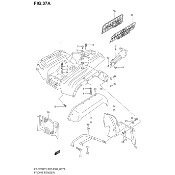 FRONT FENDER (MODEL K1/K2)