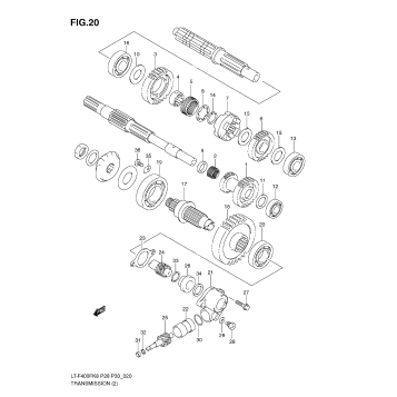 TRANSMISSION (2)(MODEL K8/K9)