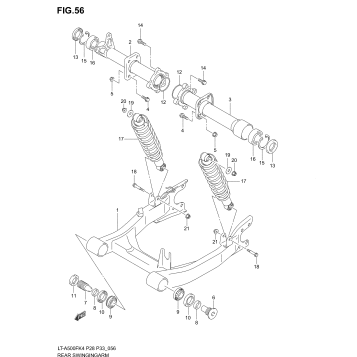 REAR SWINGINGARM