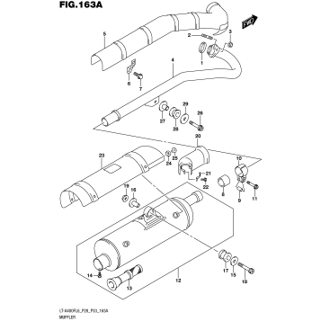 MUFFLER (LT-A400FL6 P28)