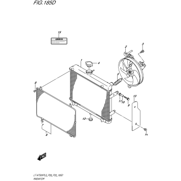 RADIATOR (LT-A750XPZL5 P33)