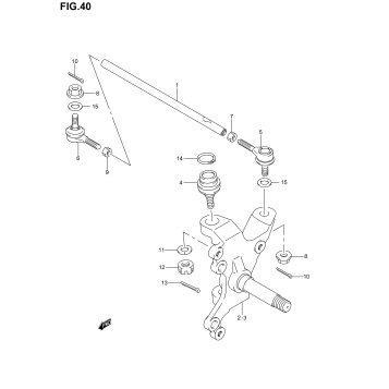 STEERING KNUCKLE (MODEL K2/K3)