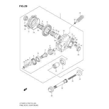 FINAL BEVEL GEAR (REAR)