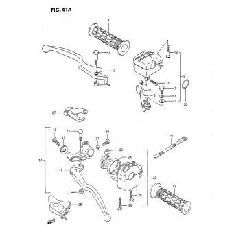 HANDLE SWITCH (M/N/P/R)