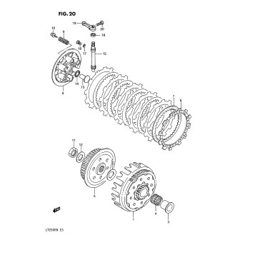 CLUTCH (MODEL H/J/K/L/M/N)