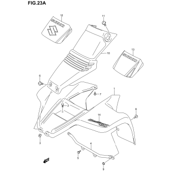 FRONT FENDER (MODEL K5/K6)
