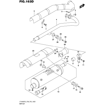 MUFFLER (LT-A400FZL5 P33)