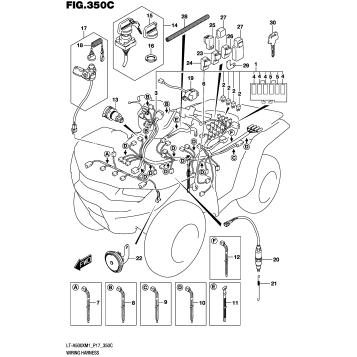 WIRING HARNESS (LT-A500XPZM1 P17)