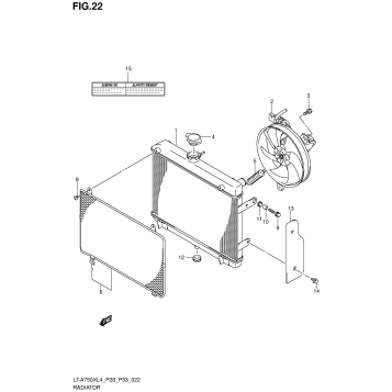 RADIATOR (LT-A750XZL4 P28)