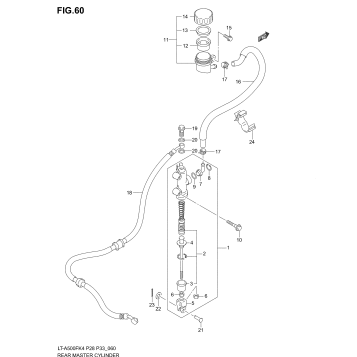 REAR MASTER CYLINDER