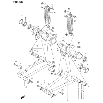 REAR AXLE HOUSING (MODEL Y)