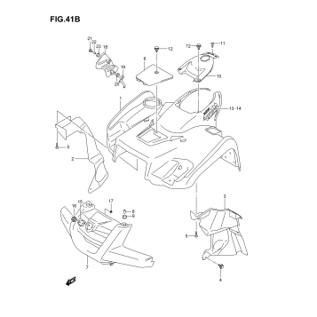 FRONT FENDER (MODEL K6)