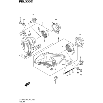 HEADLAMP (LT-A400FZL6 P33)