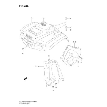 FRONT FENDER (MODEL K4)