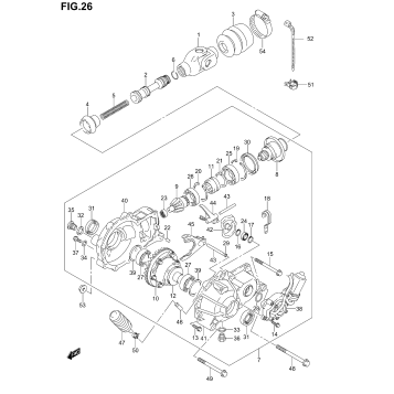 FINAL BEVEL GEAR (FRONT)