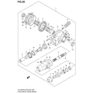 FINAL BEVEL GEAR (REAR)