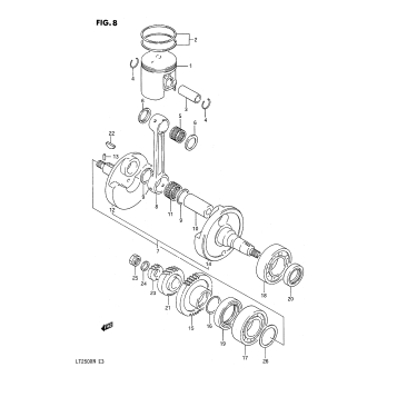 CRANKSHAFT (MODEL F/G)