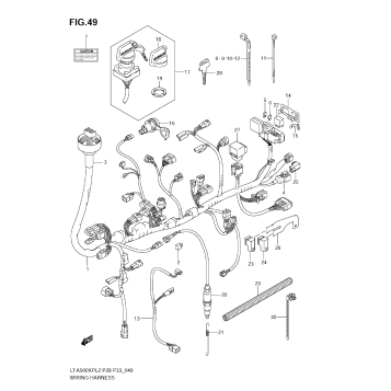 WIRING HARNESS (LT-A500XPZL2 E33)
