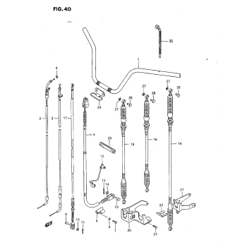 HANDLEBAR-CONTROL CABLE (J/K)
