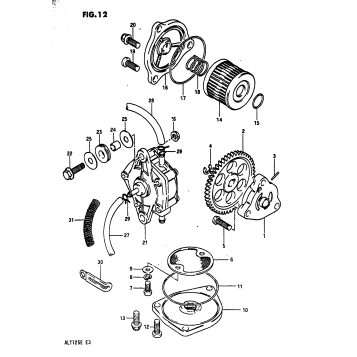 OIL PUMP - FUEL PUMP