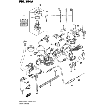 WIRING HARNESS (LT-A750XPL7 P28)