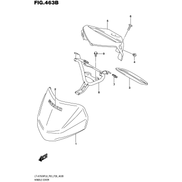 HANDLE COVER (LT-A750XPL8 P28)