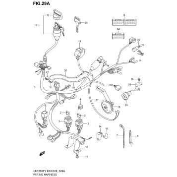 WIRING HARNESS (MODEL K1/K2)