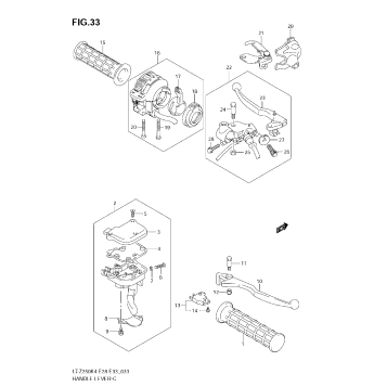 HANDLE LEVER (MODEL K4)