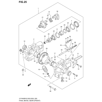 FINAL BEVEL GEAR (FRONT)