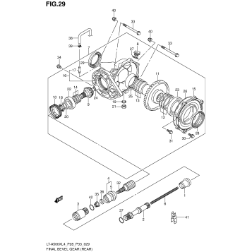 FINAL BEVEL GEAR (REAR)