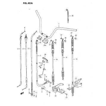 HANDLEBAR-CONTROL CABLE (L/M/N/P/R)