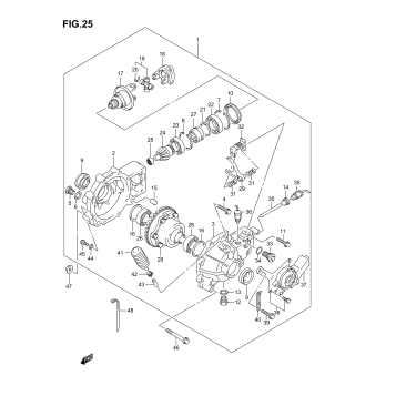 FINAL BEVEL GEAR (FRONT)(%'05/10)