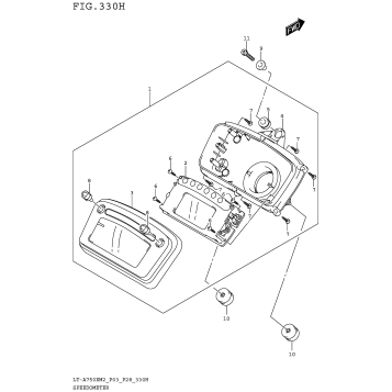 SPEEDOMETER (LT-A750XPZM2 P28)