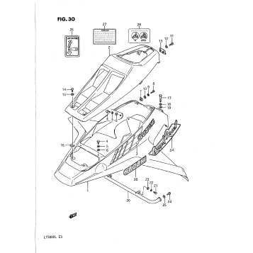 FRONT FENDER (MODEL H/J)