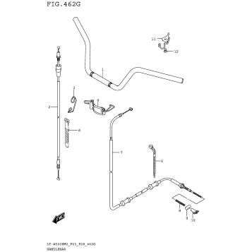 HANDLEBAR (LT-A500XPZM2 P03)