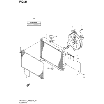 RADIATOR (LT-A750XL4 P33)